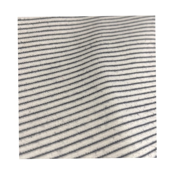 Zara White Navy Striped Bodycon Midi Dress - Picture 10 of 13